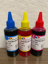 100ml CMY refill ink for Epson 252 WorkForce WF-3620 WF-3640 WF-7110