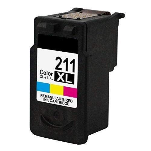 Remanufactured Ink Cartridge Replacements for Canon PG-210XL CL-211XL Ink Pixma iP2700, iP2702, MP230, MP495, MX320, MX420