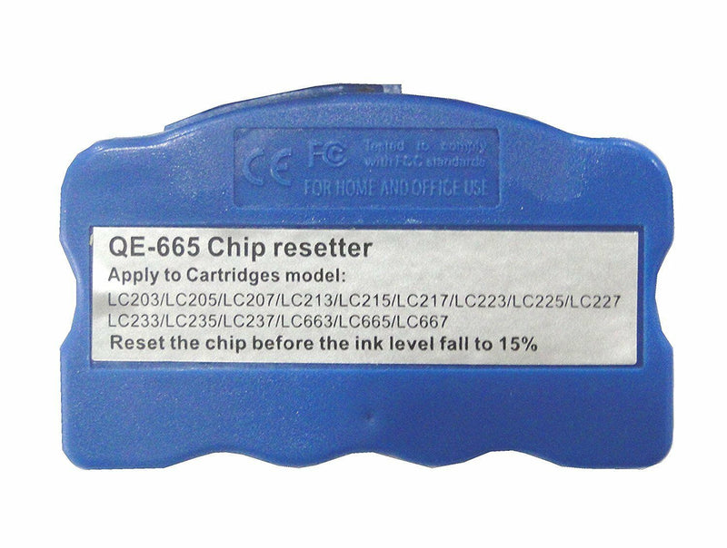 Chip Resetter for Brother LC-203 LC-205 LC-207 LC-201 genuine ink cartridge