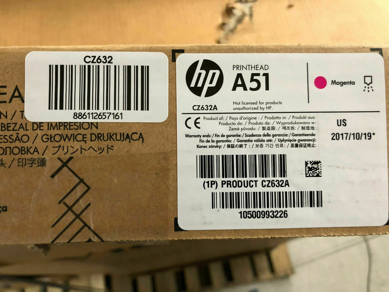 Genuine HP A51 Printhead MAGENTA CZ632A