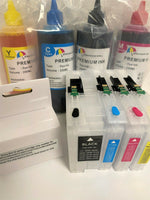 Empty Refillable Cartridges for Brother LC3037 LC3039 plus Refill Ink Chip reset