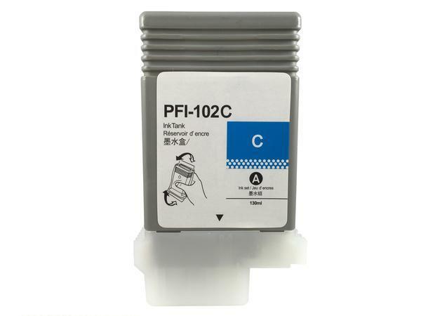 5 NEW Compatible Canon ipf 500 510 600 605 700 710 720 PFI-102 INK cartridges