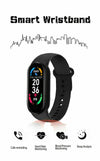 M5 Smart Watch Band Heart Rate Blood Pressure Monitor Tracker Fitness - Black