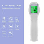 Infrared Thermometer LCD Non-contact Temperature Gun Digital IR Temp Meter