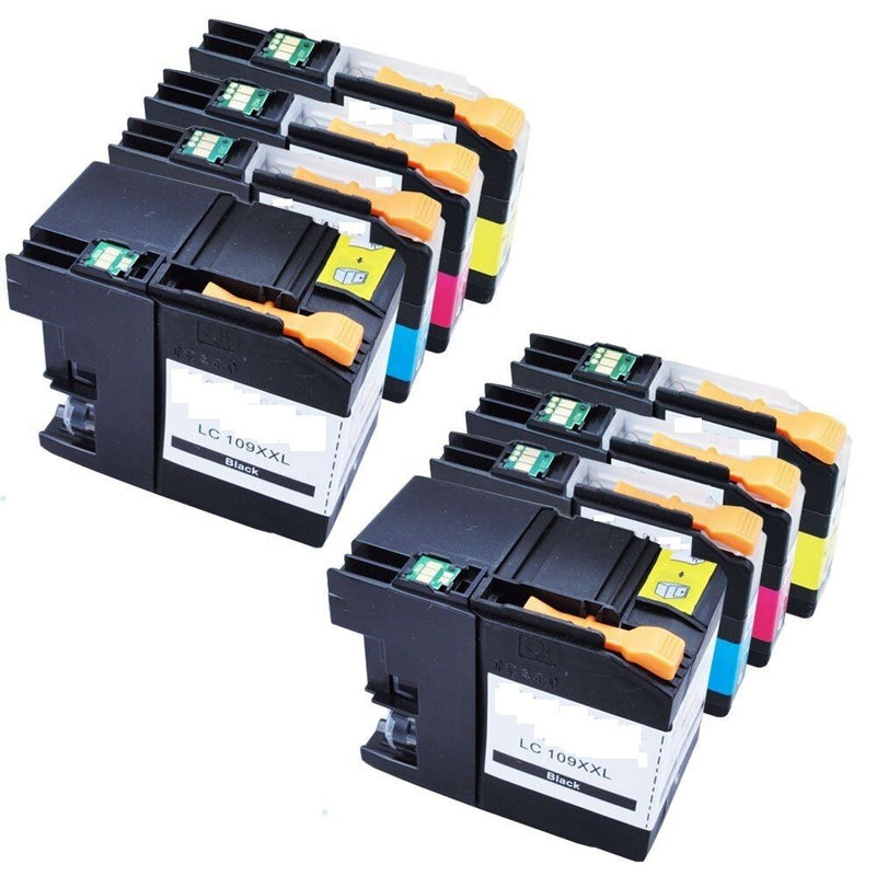 8PK Brother Compatible Ink Cartridge LC109XXL LC105XL MFC-J6520 MFC-J6920