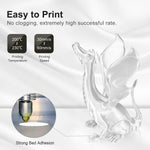 PLA Silk Sky Blue Filament 1.75mm 3D Printer Filament 2.2 LBS Spool 3D Printing