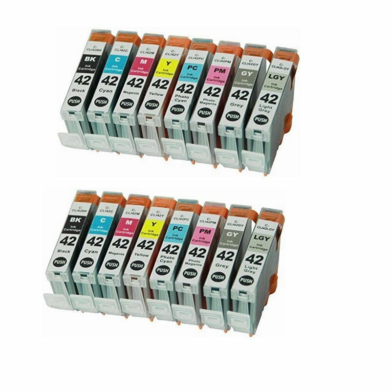 16PK CLI-42 CLI42 Ink Cartridge For Canon CLI-42 PIXMA PRO-100 PRO100 PRO 100