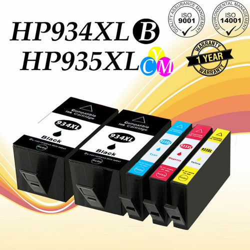 934XL 935XL Ink Cartridges Black Color for HP Officejet Pro 6830 6835 6230