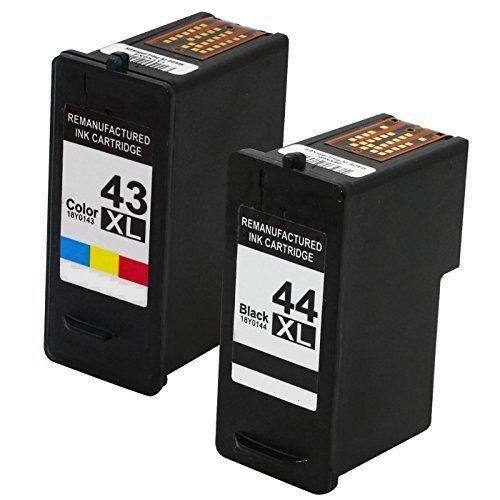 Remanufactured Ink Cartridge Replacement For Lexmark 43XL & 44XL 18Y0143 18Y0144