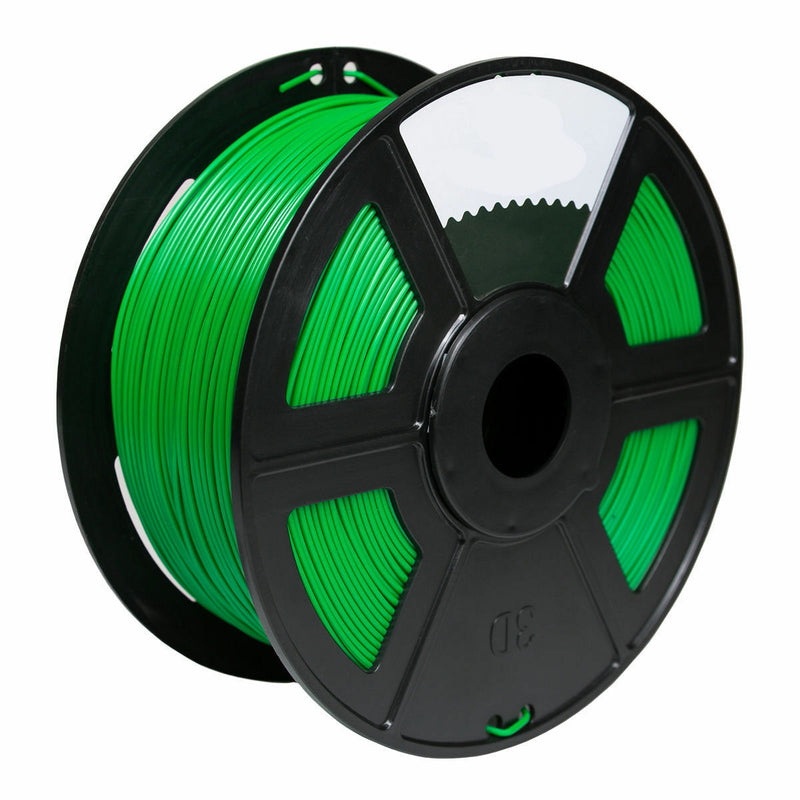 Green Color 3D Printer Filament 1.75mm 1KG PLA For Print MakerBot RepRap