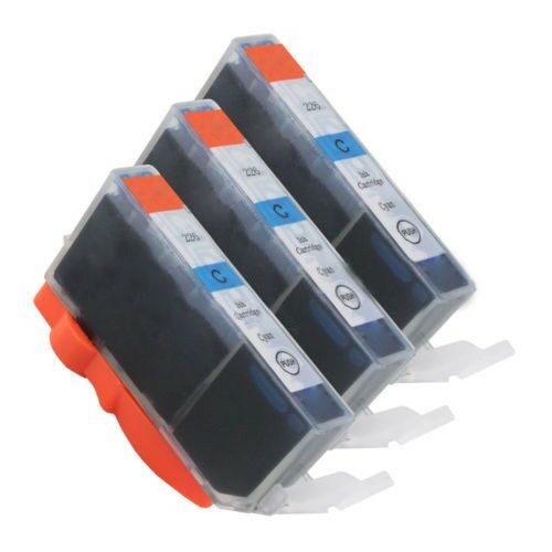 3 PK CYAN Ink Cartridge for Canon CLI-226 iP4820 iX6520 MX882