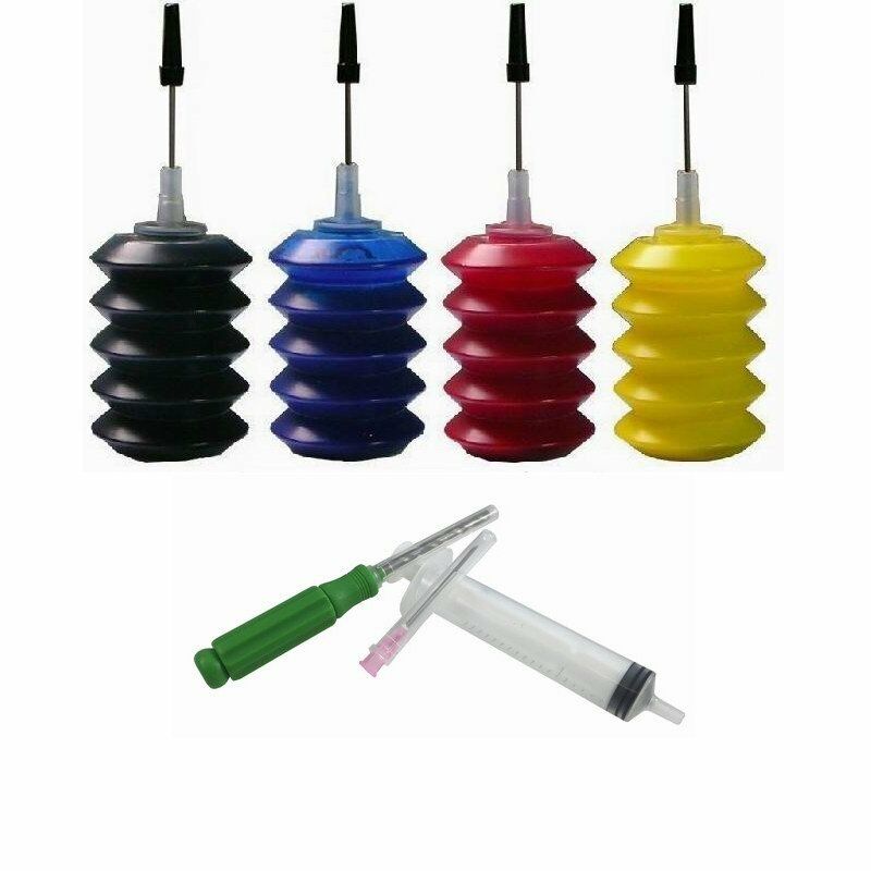 4x30ml refill ink kit for HP 61 62 63 64 65 ENVY 8000 7640 5660 5640