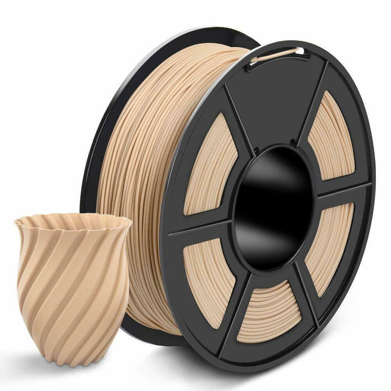 ABS 3D Printer Filament 1.75mm Accuracy +/- 0.02 mm 1kg Spool ABS Wood-like