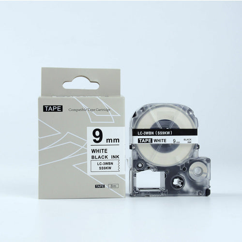 Compatible Epson 6mm 9mm 12mm 18mm 24mm LC-4SBE Label Tape