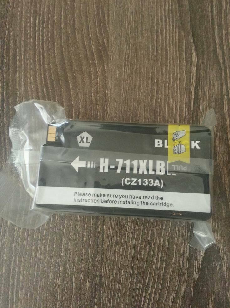 Black #711XL (CZ133A) Ink Cartridge for HP Designjet T520