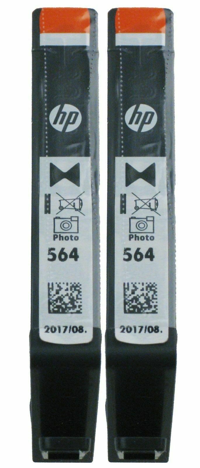 Twin Pack Genuine HP 564 Photo Black Ink Cartridge For D5400 PhotoSmart D5445