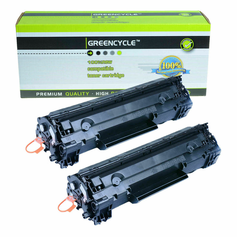 2PK Toner Cartridge for HP CE285A 85A LaserJet Pro P1102 P1102w M1212nf M1217nfw