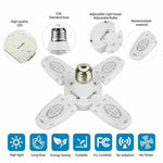 Mini LED Garage Shop Work Lights 28W Home Ceiling Fixture Deformable Lamp Bulb