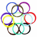 5m/10M 10/20 Color/set 3D Pen Filament ABS/PLA 1.75mm For 3D Drawing Printer Pen