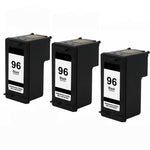 3 PK HP 96 black Ink Cartridges for HP Photosmart 2610 2710 8150 8450 Printer