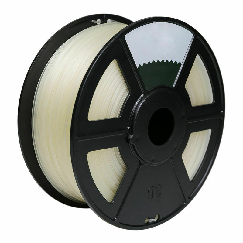 3D Printer Premium PETG Filament 1.75mm 1kg/2.2lb - Transparent