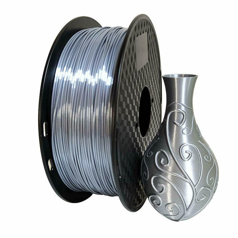 ABS 3D Printer Filament 1.75mm Accuracy +/- 0.02 mm 1kg Spool ABS Silver