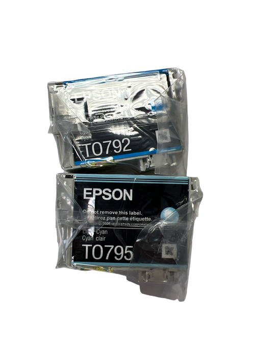 6 Pack Genuine Epson 79 T79 Ink Cartridges For Stylus Photo 1400