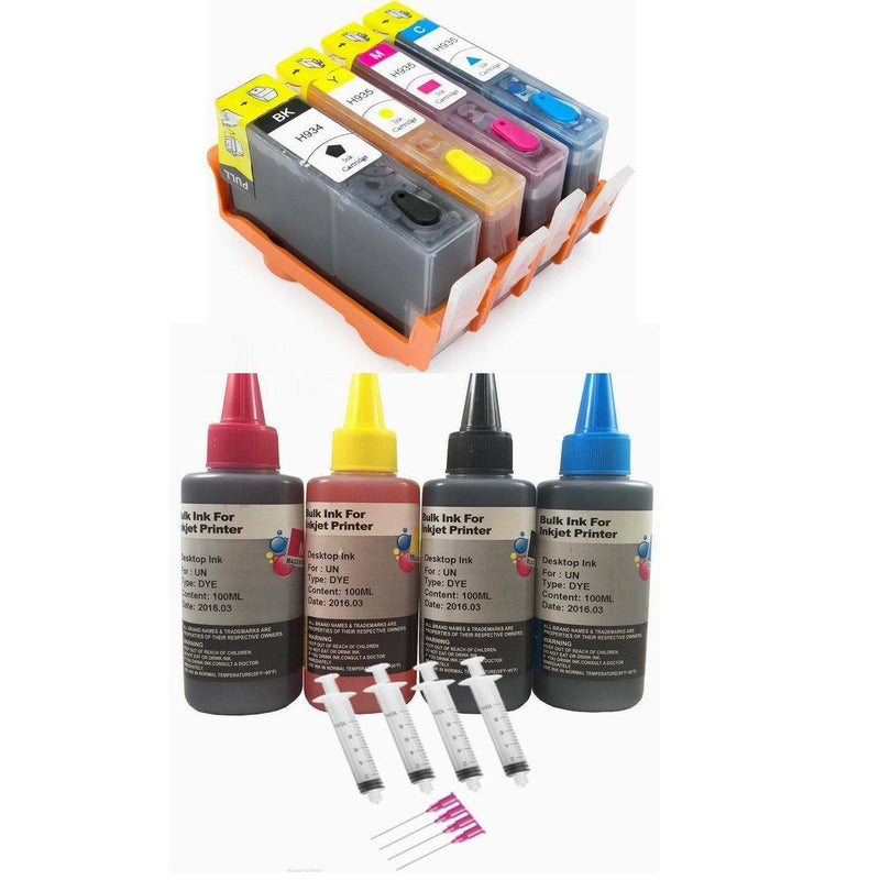 Refillable Ink Cartridge Kit for HP934 HP935 XL Officejet Pro 6230 6830 6835