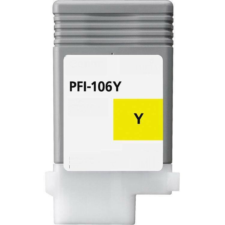 Compatible Cartridge for canon PFI-106 pfi-105 yellow Ink ipf 6450 6350 6400s