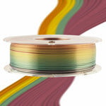 PLA Silk Rainbow Filament 1.75mm 3D Printer Filament 2.2 LBS Spool 3D Printing