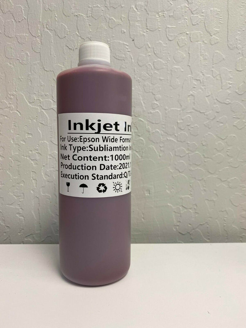 1000ml High Quality  RED Sublimation INK For EPSON inkjet Printers