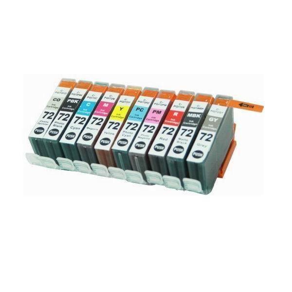 Compatible For PGI 72 PGI-72 Ink Cartridges for Canon PIXMA PRO-10 PRO-10S