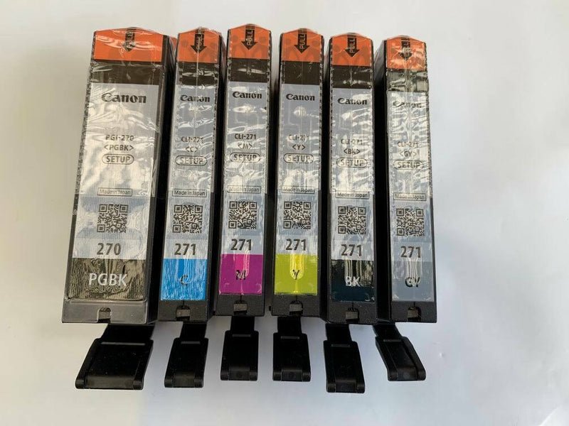 Genuine Canon PGI-270 CLI-271 Ink Cartridge MG6820 MG5720 MG7720 include Gray