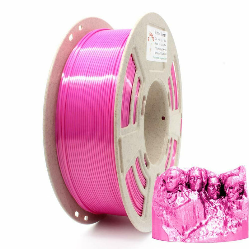 3D Printer Filament PLA SILK Pink 1.75mm 1KG/2.2LB Spool High quality