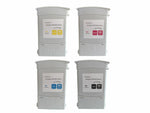 4 Compatible for HP 80 ink set Designjet 1050c plus 1055cm plus cartridges