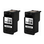 2PK Ink Cartridge For Canon PG-210XL PIXMA MP240 MP250 MP480 MP490