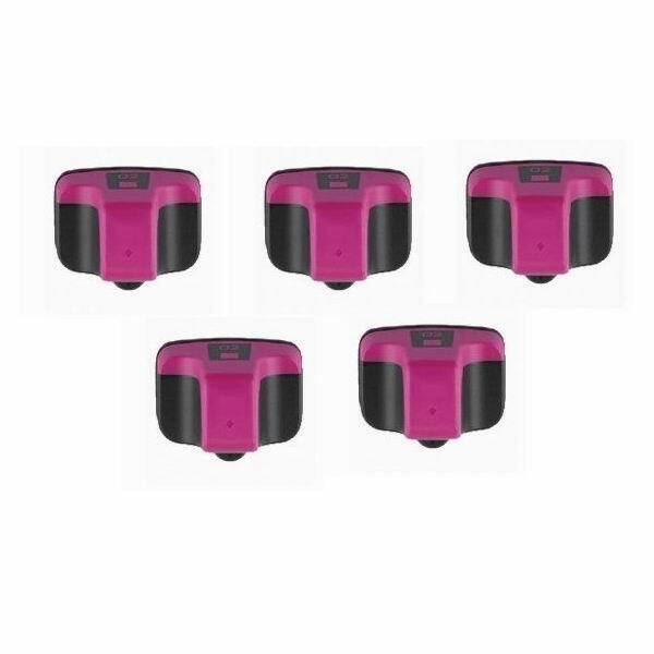 5 Magenta HP02 XL Compatible Ink Cartridge for HP 02XL HIGH CAPACITY HP 02 XL