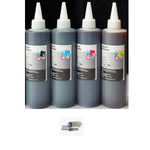 4 Bulk refill ink for Canon inkjet printer 4 colors 4x250ml