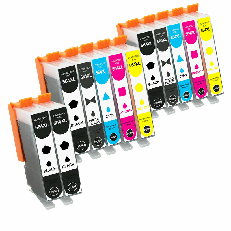 Printer Ink Cartridges For HP 564XL 564 XL Photosmart 6510 6520 7510 7520 5520