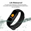 M5 Smart Watch Band Heart Rate Blood Pressure Monitor Tracker Fitness - Black