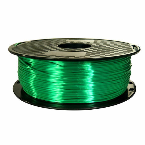PLA Silk Green Filament 1.75mm 3D Printer Filament 2.2 LBS Spool 3D Printing
