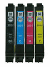 4 Genuine EPSON 252 initial Ink cartridges WF7610 7620 7110 3620 3640