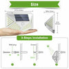 Waterproof 100 LED PIR Motion Sensor Solar Power Outdoor Garden Lamp Yard Light