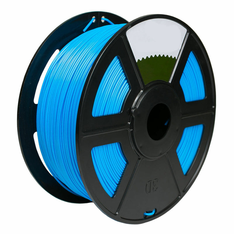 Sky Blue 3D Printer Filament 1kg/2.2lb 1.75mm PLA MakerBot RepRap