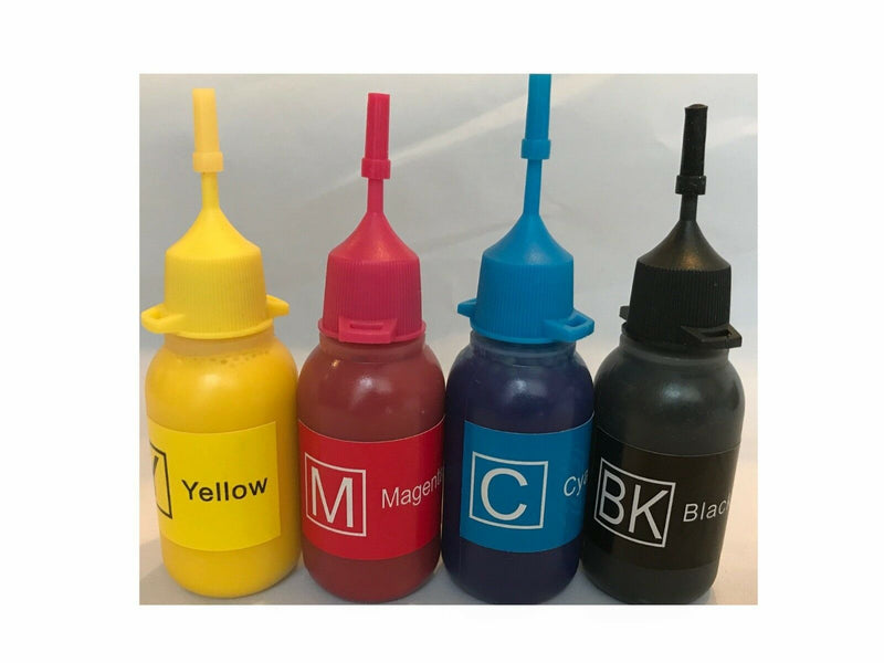 Pigment refill ink bottle for Brother inkjet printer 4x30ml