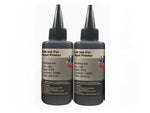 Two black ink for refill the HP 564xl  HP 920xl cartridge 2x100ml