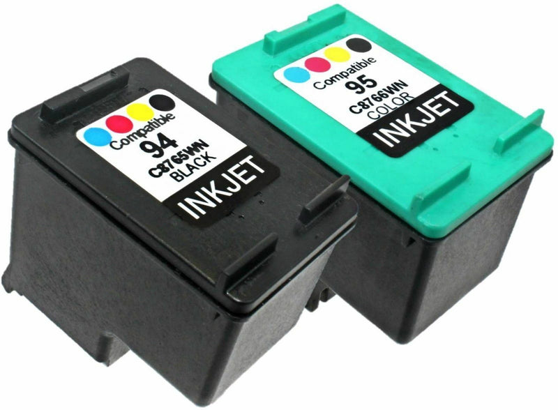 Compatible HP 56 57 92 93 94 95 96 97 Ink Cartridges New Chip Show Ink