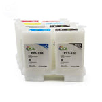 12 Empty Refillable ipf 6300 ipf 6400 ipf 6450 PFI-106 Ink cartridges ARC CHIP