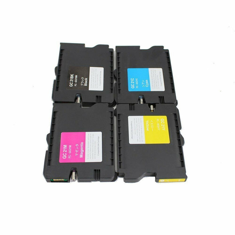 4 Compatible Ricoh GC21 GC-21 ink cartridge for GX2500 GX3000 GX5050N GX7000