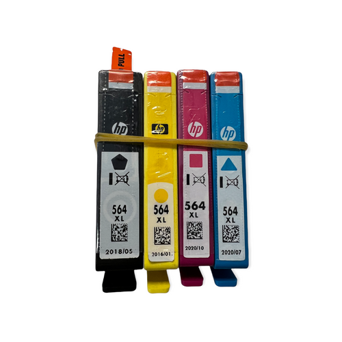 4 Pack HP GENUINE 564XL 564 XL Ink PHOTOSMART D5460 D7560 C309A